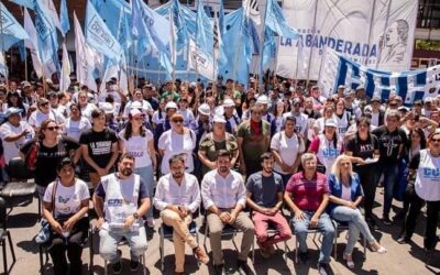 Lanús: UTEP se movilizó al HCD en respaldo del proyecto por Tierra, Techo y Trabajo