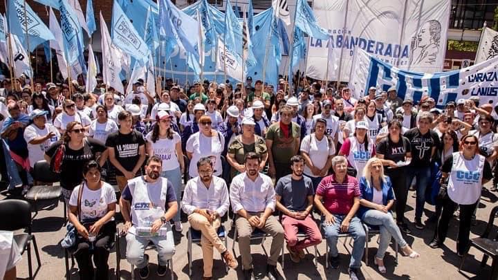 Lanús: UTEP se movilizò al HCD en respaldo del proyecto por Tierra, Techo y Trabajo