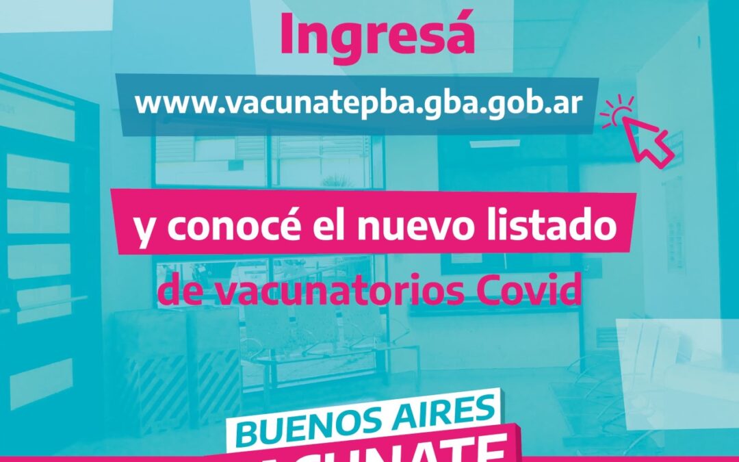 Ante la suba de casos, la Provincia insta a la población a completar esquemas de vacunación COVID-19