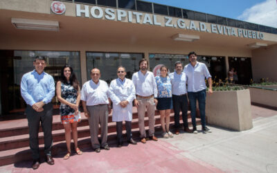 Con Kreplak, Mussi anunció que el Hospital Evita Pueblo pasará a ser Interzonal
