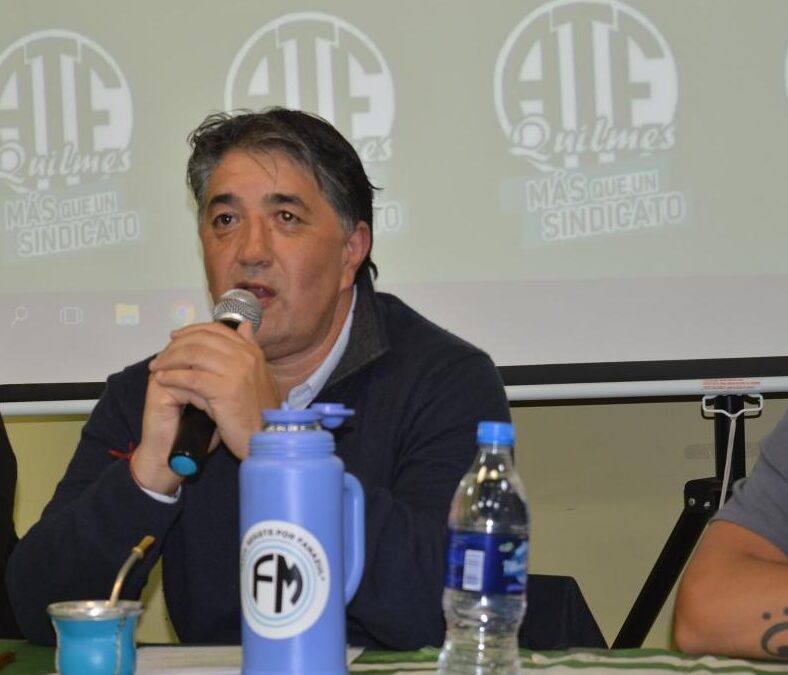 El quilmeño Claudio Arévalo será candidato a Secretario General de ATE Provincia