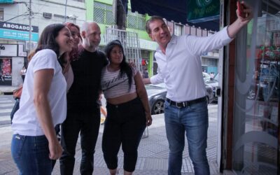 Caminando el Conurbano: Larreta, Santilli y Jorge Macri recorrieron obras en Vicente López