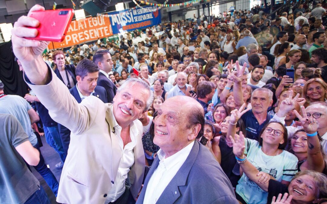 Con Alberto Fernández, Mussi insistió con la Unidad