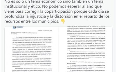 Valenzuela denuncia “manipulación” de datos de La Matanza en el Censo 2010