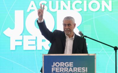 Ferraresi asumió su cuarto mandato al frente del Municipio de Avellaneda