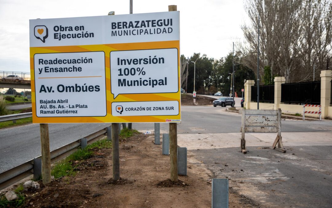 Financiadas por la Municipalidad, avanzan las obras en Hudson