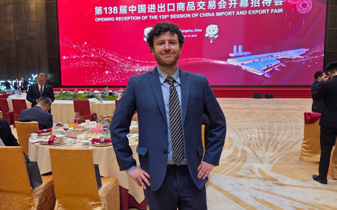 En la Feria de Cantón, Luca Bertolotto fortalece los vínculos económicos-comerciales con China