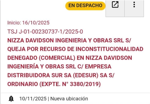 El Tribunal Superior de Justicia de CABA decidirá sobre la indexación de deudas en el Caso Nizza Davidson