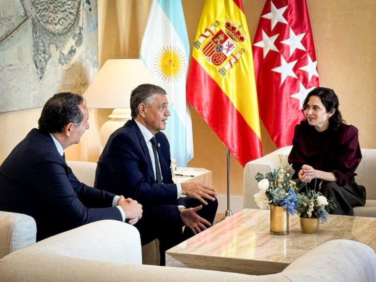 Jorge Macri se reunió con Isabel Díaz Ayuso para profundizar la cooperación entre Buenos Aires y la Comunidad de Madrid