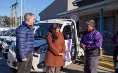 Quilmes: Se presentó 6 nuevos vehículos para la flota liviana de la Secretaría de Ambiente y GIRSU
