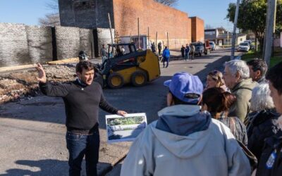 Nuevas obras en las inmediaciones del Cementerio Municipal de Lanús